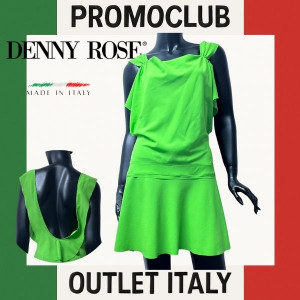 Рокля Denny Rose, зелена, 100% полиестер,  размер S, Италия